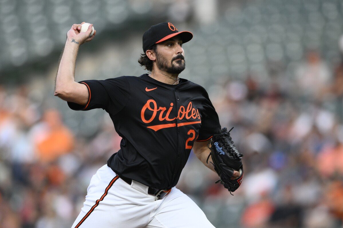 Zach Eflin lo hace ver fácil con un récord de 4-0 desde que fue transferido a los Orioles